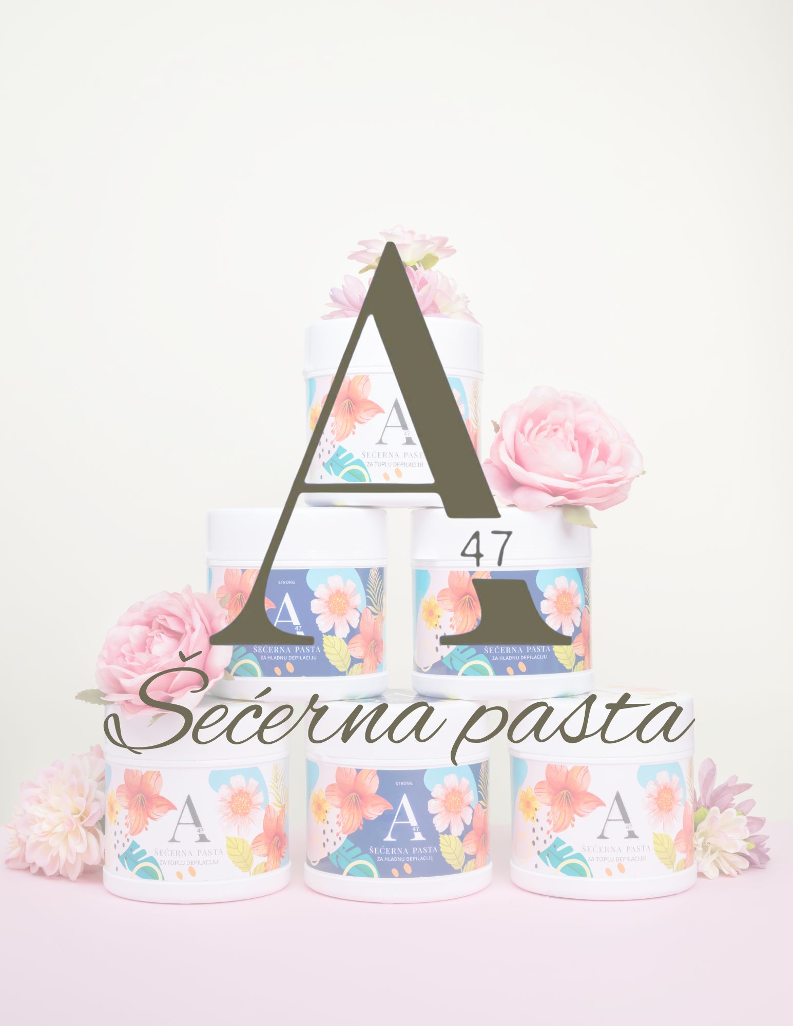 Karamel šećerna pasta za lice