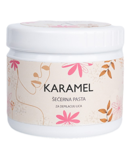 Karamel šećerna pasta za lice